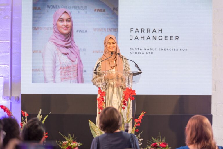 Farrah Jahangeer​​ - women Entrepreneur Awards
