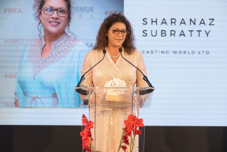 Sharanaz Subratty - Women entrepreneur Awards